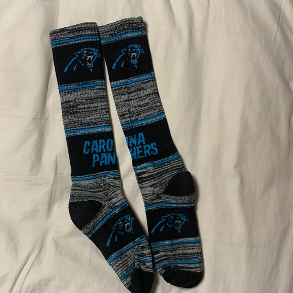 Carolina Panthers Socks - Picture 1 of 2